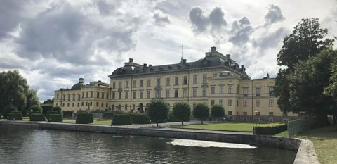 Das Schloss Drottningholm