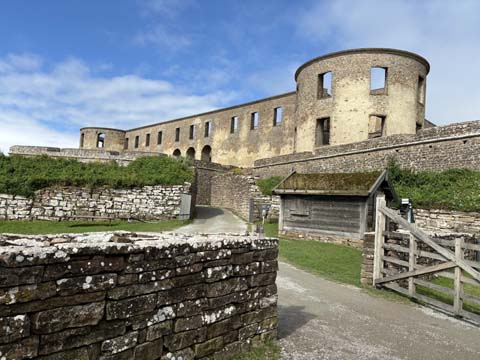 Die Schlossruine in Borgholm